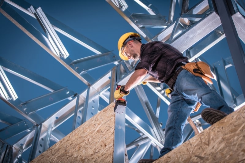 7 prós de construir casas de Steel Frame
