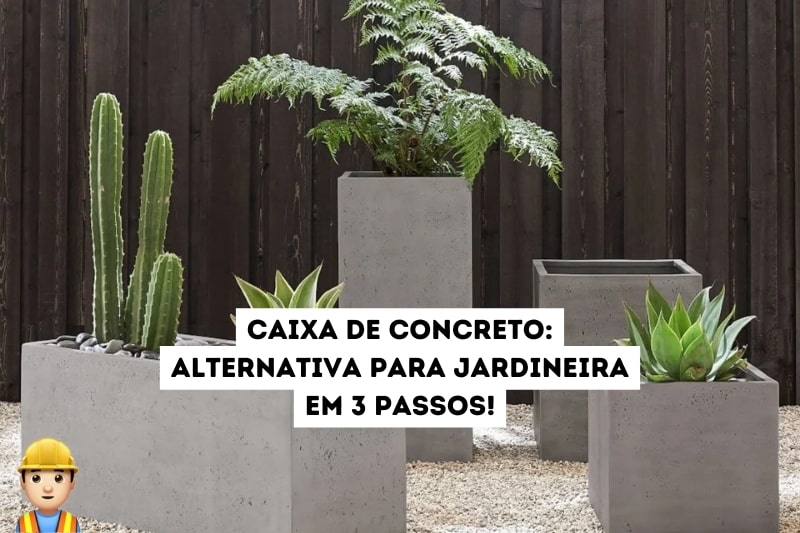 Caixa de concreto