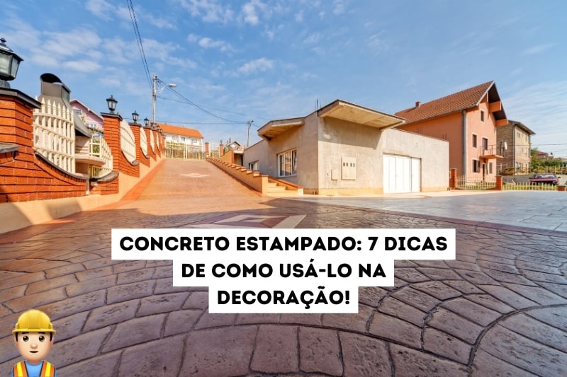 Concreto estampado