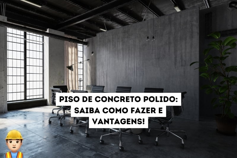 Piso de concreto polido