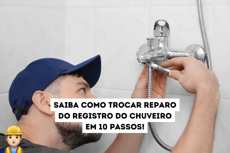 Como trocar reparo do registro do chuveiro?