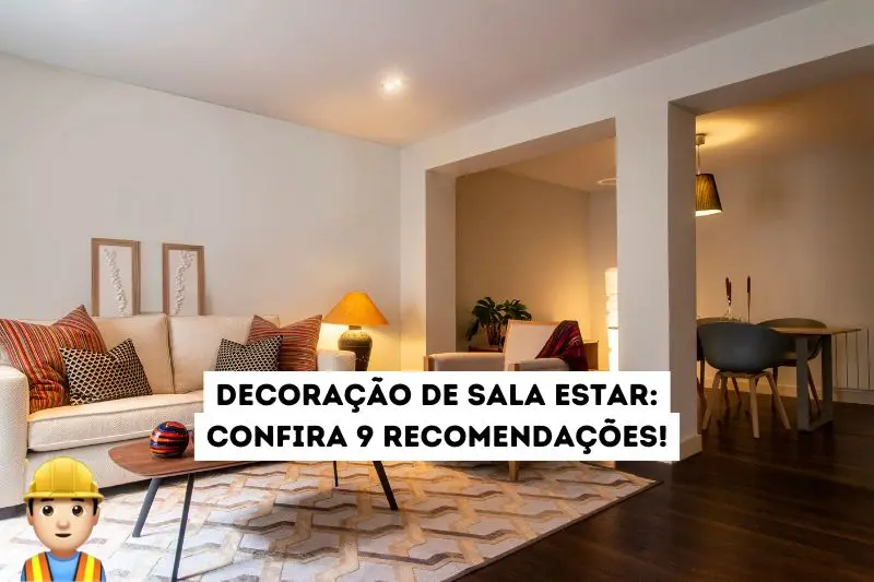 Decoração de sala estar